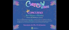 Prefeitura abre Concurso para Rei Momo e Rainha do Carnaval 2020