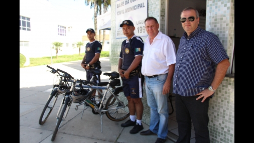 Prefeitura e GCM retomam ronda preventiva com bicicletas