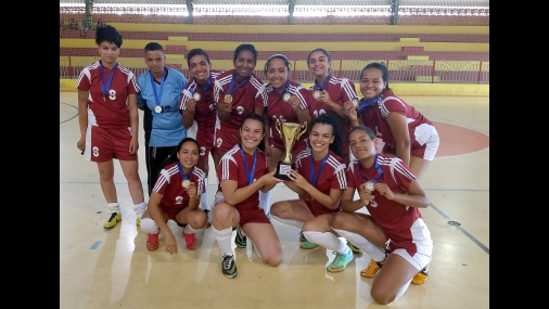 Futsal Feminino é Campeã invicta da Copa Cesário Lange