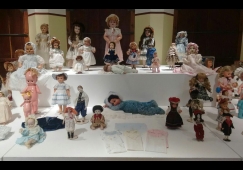 Exposição de bonecas antigas em Piracicaba