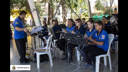 Música na Praça receberá a corporação musical Bandeirantes 