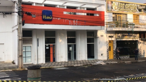 Bandidos explodem Agência bancária em Tietê