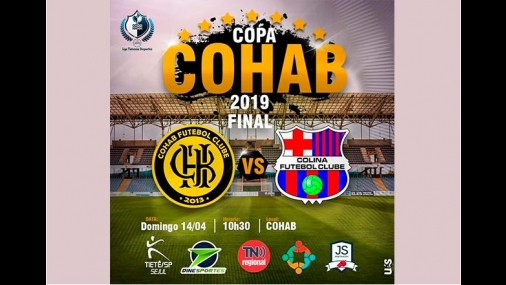 Grande Final da Copa Cohab acontecerá no domingo