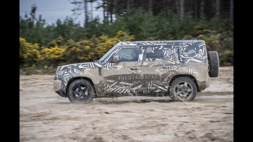 Novo Land Rover Defender entra na fase final de testes
